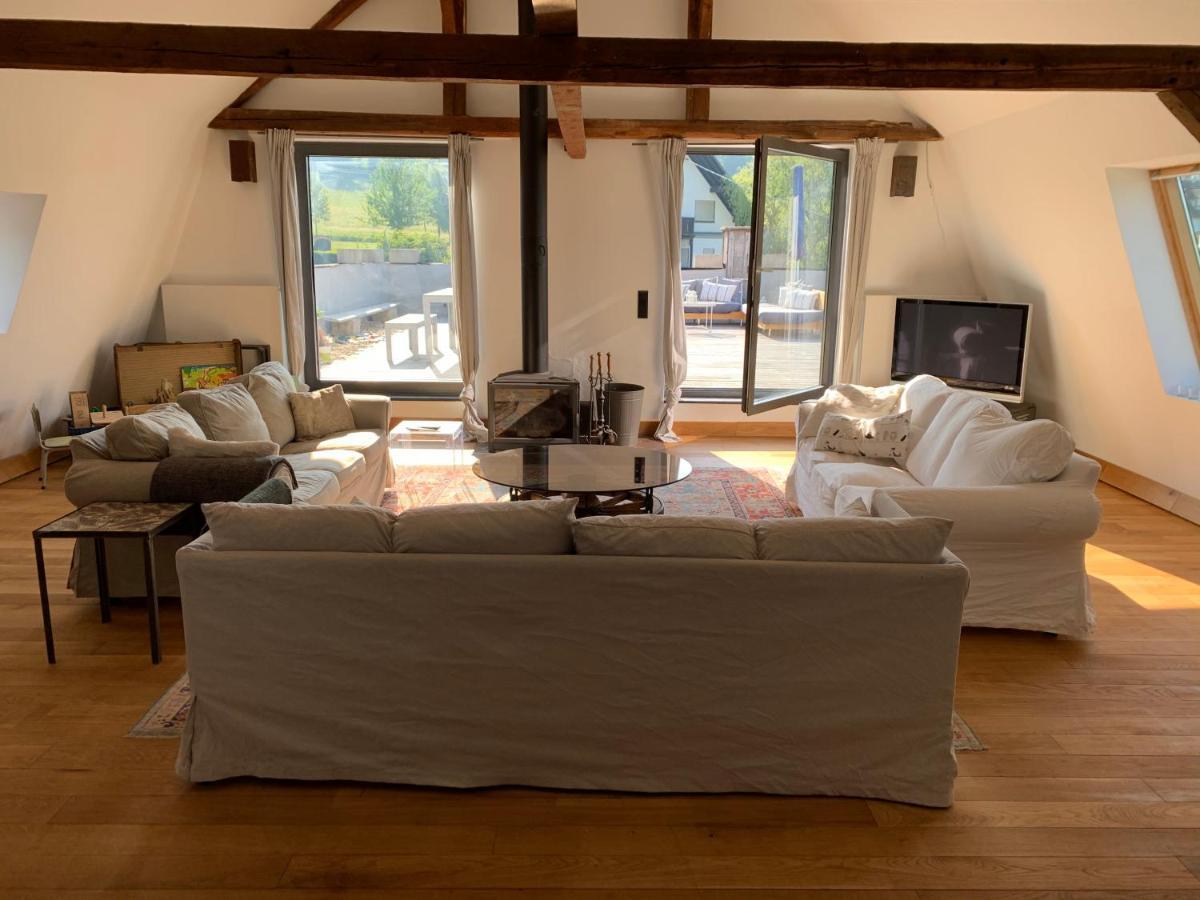 Design Appartment With Big Terrace Halsenbach Exterior foto